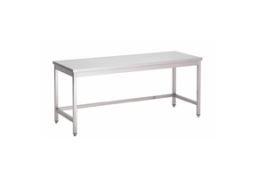 Gastro-Inox RVS werktafel zonder onderblad 800 x 600 x 850 mm