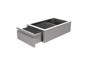 Gastro-Inox RVS lade voor onderbouw 580mm diep