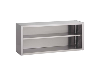 Gastro-Inox RVS open wandkast 1700 x 400 x 600 mm