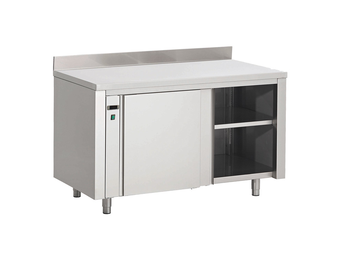 Gastro-Inox warmhoudkast met achteropstand 1400 x 700 x 850 mm