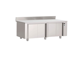 Gastro-Inox warmhoudkast met achteropstand 2600 x 700 x 850 mm