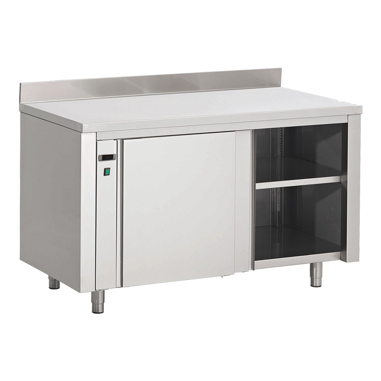 Gastro-Inox warmhoudkast met achteropstand 1600 x 700 x 850 mm