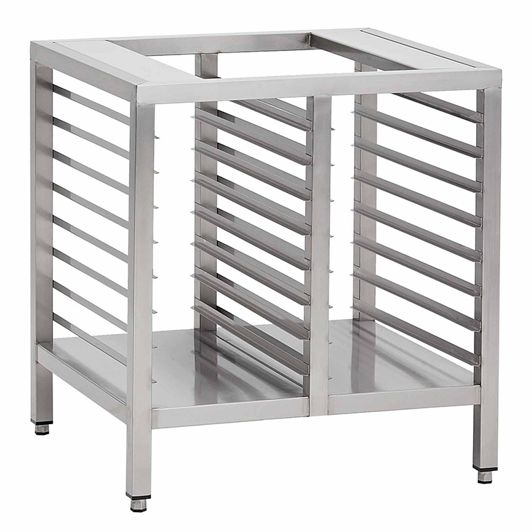 Gastro-Inox RVS onderstel voor ovens 800mm GN onderruimte