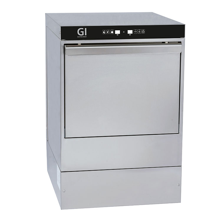Gastro-Inox digitale breaktank vaatwasmachine met pomp en zeepdispenser 40 x 40 cm 230V