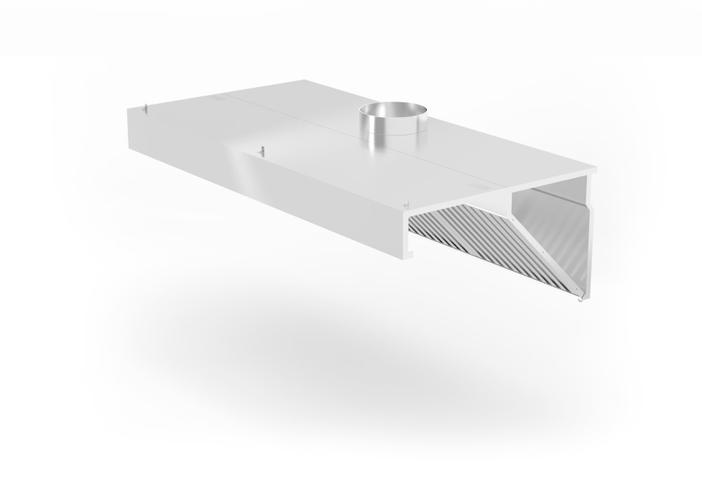 Afzuigkap LED verlichting 1200 x 700 x 450 mm