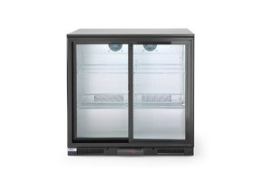 Backbar koelkast met schuifdeuren 197L