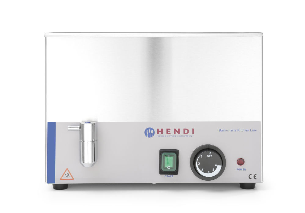 Bain-marie Kitchen Line met wateraftapkraan