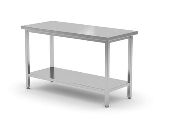 Centrale werktafel met schap Budget Line 1000 x 600 x 850 mm