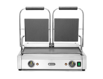 Contactgrill dubbel gladde bakplaat 570 x 370 x 210 mm
