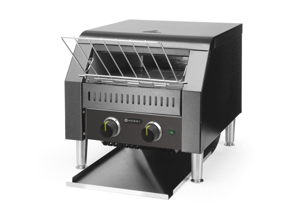 Broodrooster dubbel doorloop model zwart