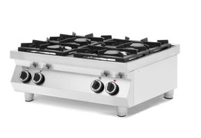 Gasfornuis Kitchen Line 4 pits tafelmodel