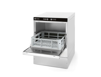 Glazen vaatwasser 40x40 cm elektronisch met afvoerpomp