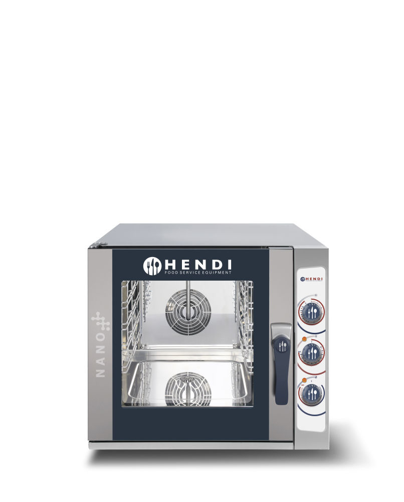 Hetelucht stoomoven manueel NANO 5x GN 2/3
