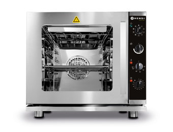 Hetelucht stoomoven met grill 4x GN 2/3