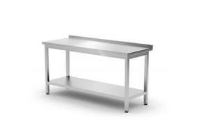 Muurwerktafel Budget Line met schap 1200 x 600 x 850 mm