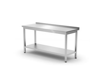 Muurwerktafel Budget Line met schap 1200 x 600 x 850 mm