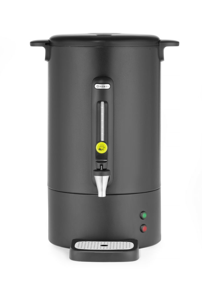Percolator enkelwandig matzwart 14 liter