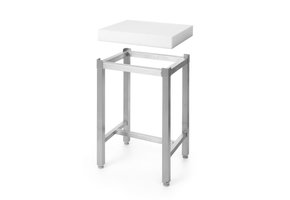 Hakblok met onderstel polyethyleen 500 x 400 x 800 mm