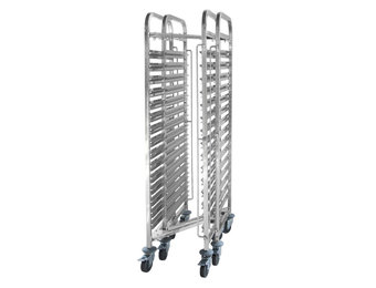 Regaalwagen 15 etages GN 1/1 compacte opslag