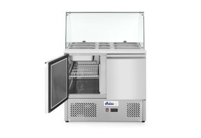 Saladette Arktic 300L glasvitrine 2 deurs