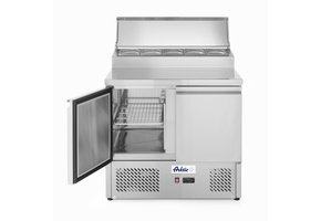 Saladette Arktic 300L GN-bak vitrine 2 deurs