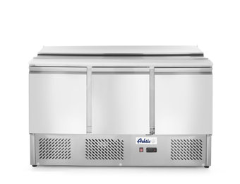 Saladette Arktic 380L klapdeksel 3 deurs