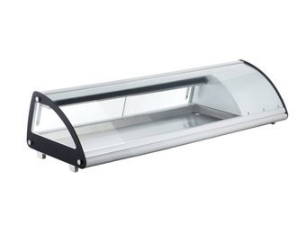 Sushivitrine 1300 x 450 mm 5x GN 1/3