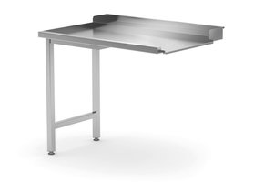 Uitlooptafel linkerzijde vaatwasser 1000 x 700 mm