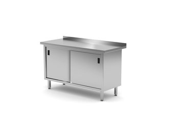 Wandwerktafel dubbele kast 1400 x 600 x 850 mm