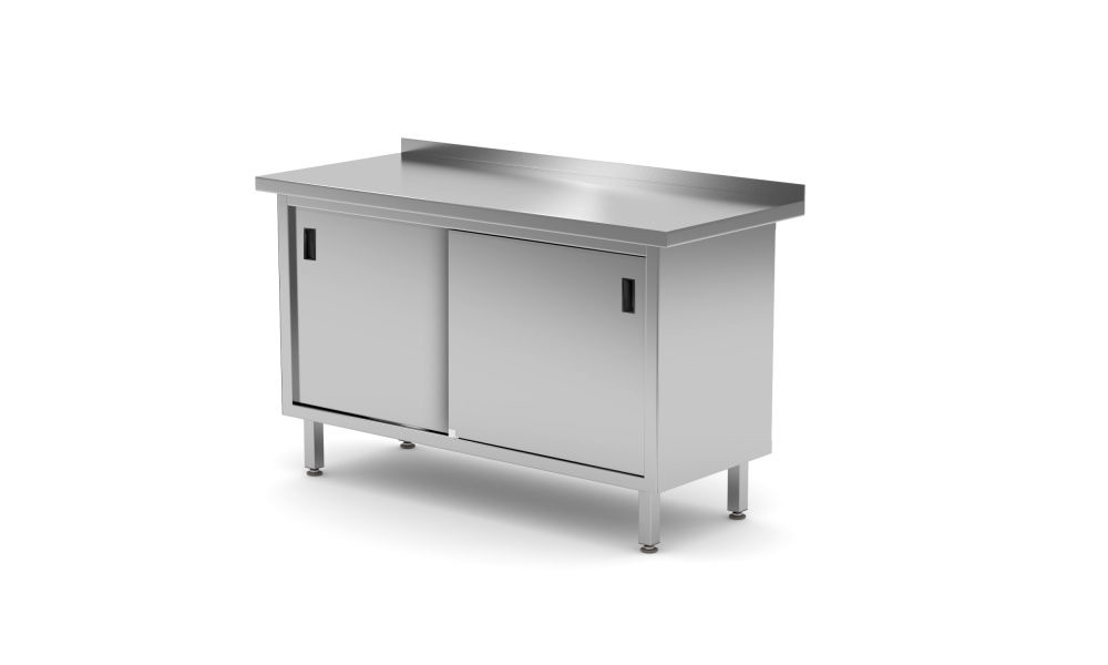 Wandwerktafel dubbele kast 1400 x 600 x 850 mm