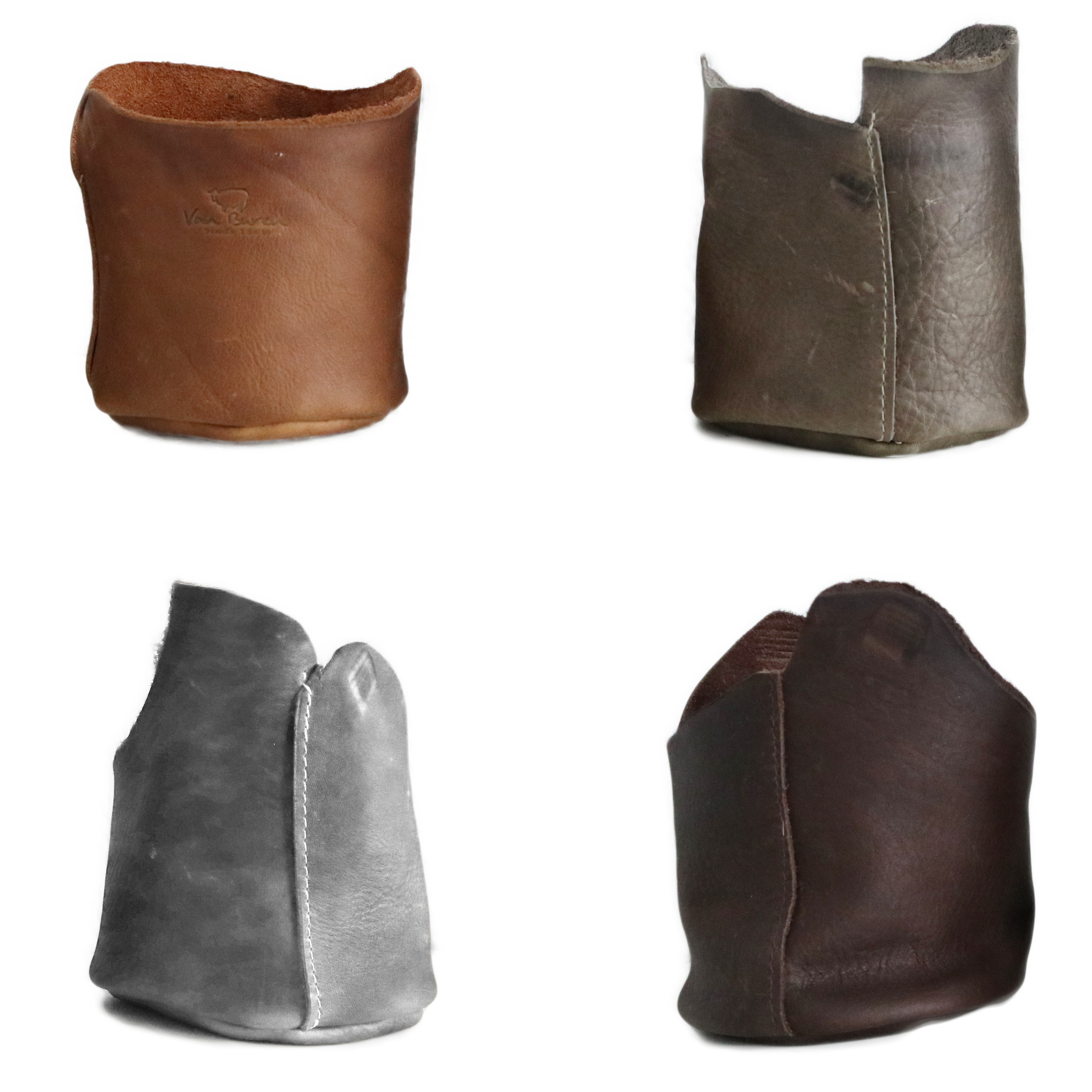 Leder Blumentopf | 5 Farben