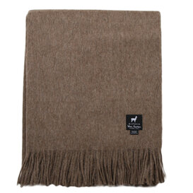 SALE Alpaka Wollplaid | Schokolade | 200x150cm