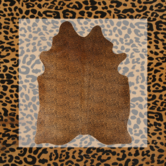 Kuhfelle mit Print - viele verschiedene Prints erhältlich