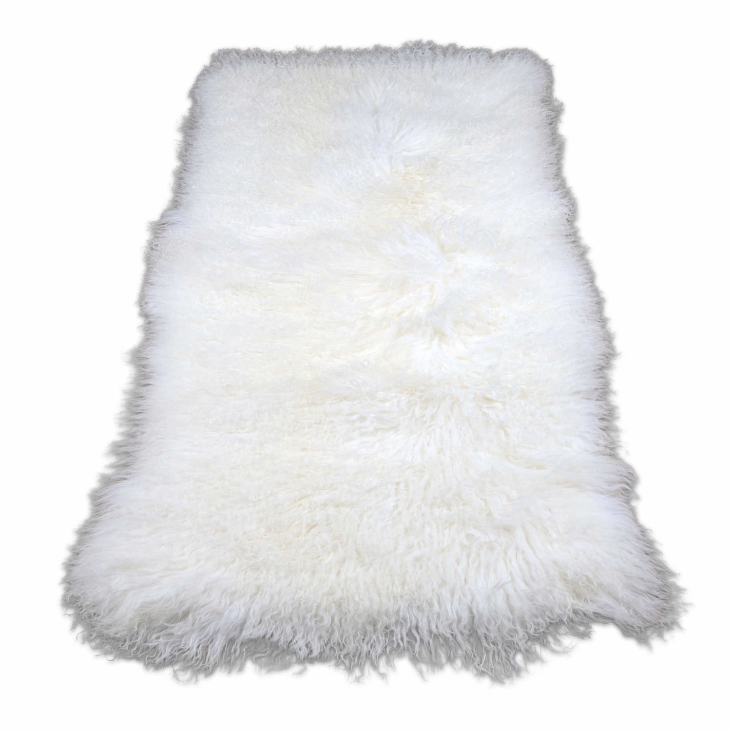 Schaffellplatte vom Tibet Schaffell - 120x60CM