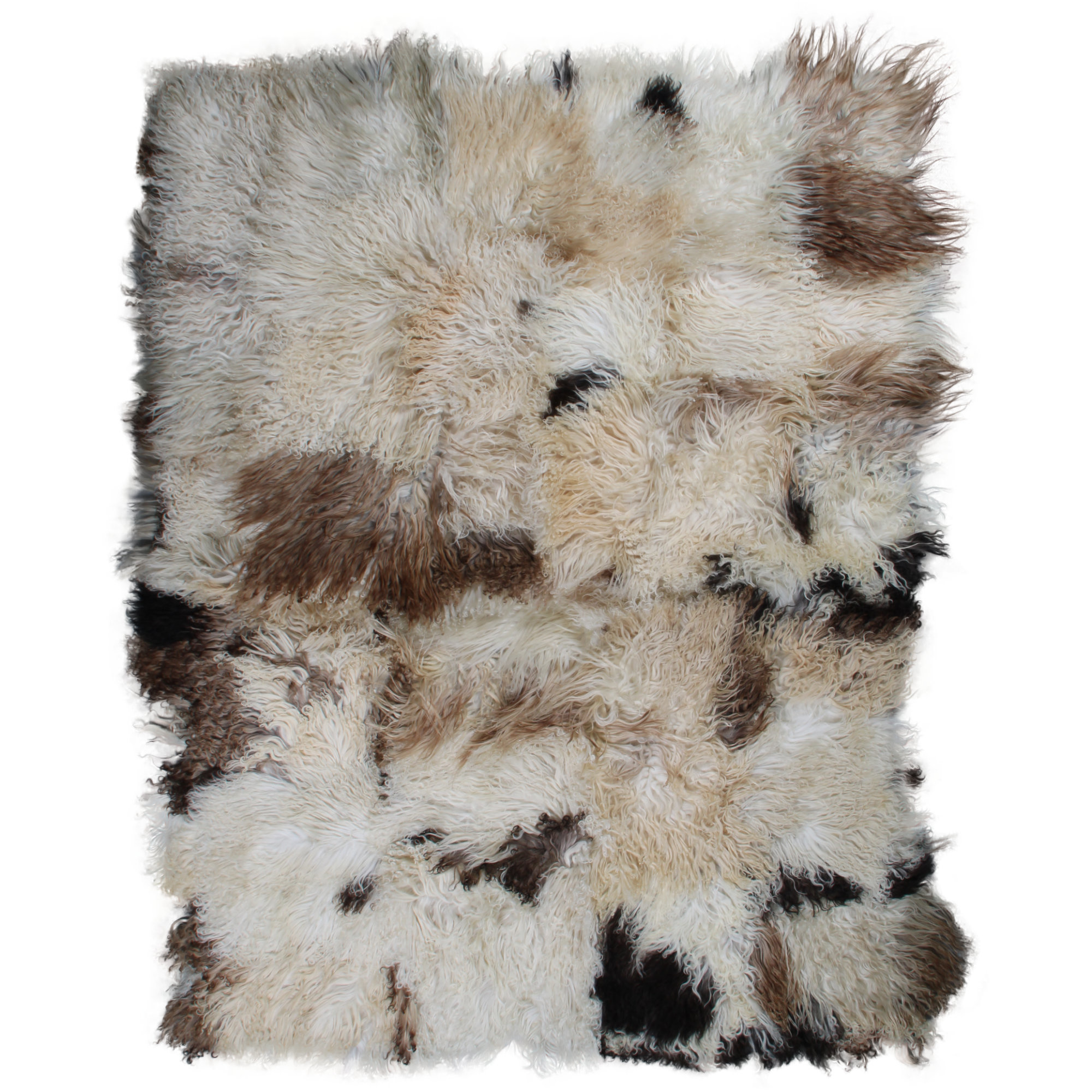 Schaffell Teppich - Lockig Teppich vom Schaffell | 200x150CM