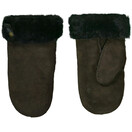 Lammfell Unisex Fäustlinge - Braun - 5 Größen