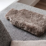 Van Buren seit 1861 Wärmflaschenbeutel aus Schaffell – 3 Farben