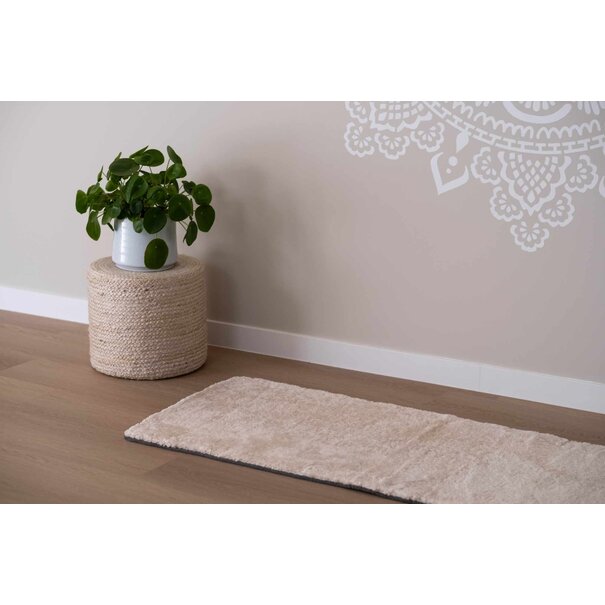 Van Buren seit 1861 Yogamatte aus Schaffell - Off-white - 183 x 66cm