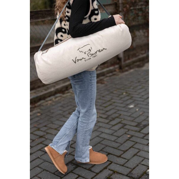 Van Buren seit 1861 Yogamatte aus Schaffell - Off-white - 183 x 66cm