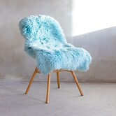 Neuseeländisches Schaffell - Aqua - Extra Large (100-110cm)