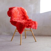 Neuseeländisches Schaffell - Hellrot - Extra Large (100-110cm)