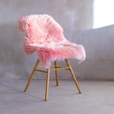 Neuseeländisches Schaffell - Hellrosa - Extra Large (100-110cm)