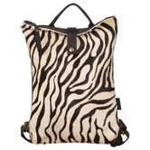 Lederen Kuhfell Rucksack