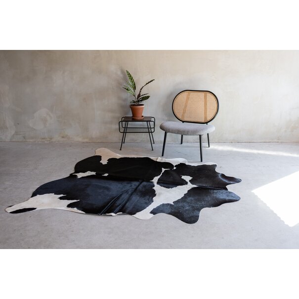 Van Buren seit 1861 Kuhfell schwarz und weiß - 3-4m² - KH-026