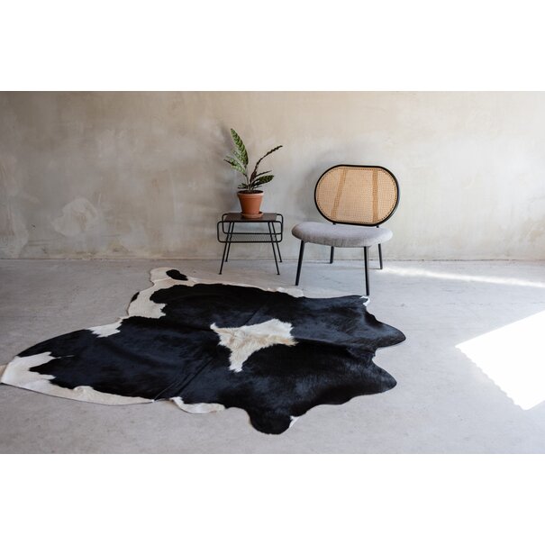 Van Buren seit 1861 Kuhfell schwarz und weiß - 3-4m² - KH-030