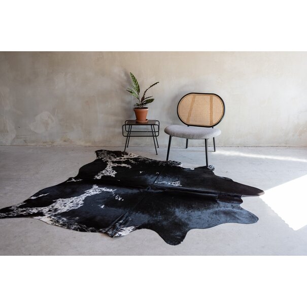 Van Buren seit 1861 Kuhfell schwarz und weiß - 3-4m² - KH-031