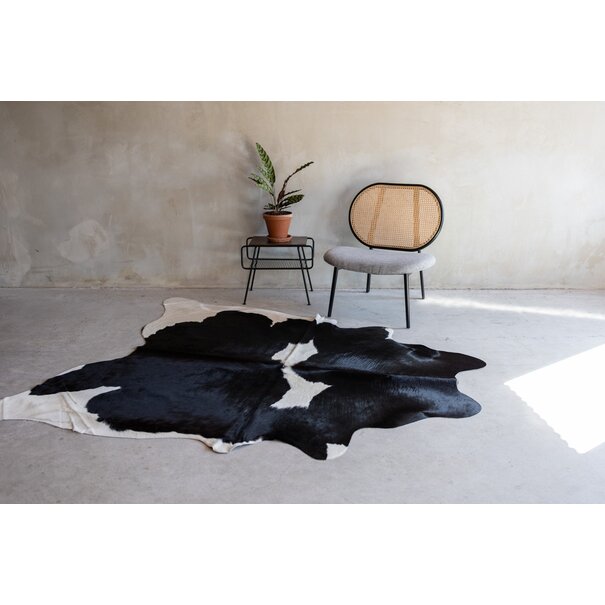 Van Buren seit 1861 Kuhfell schwarz und weiß - 3-4m² - KH-032