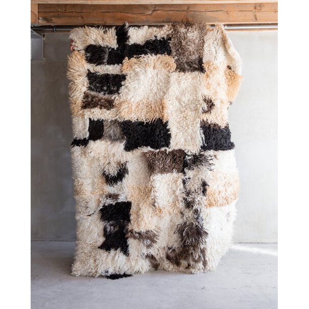 Van Buren seit 1861 Lockenschaffell Teppiche - 200x150cm - SKK-172