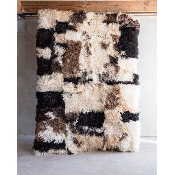 Van Buren seit 1861 Lockenschaffell Teppiche - 200x150cm - SKK-173