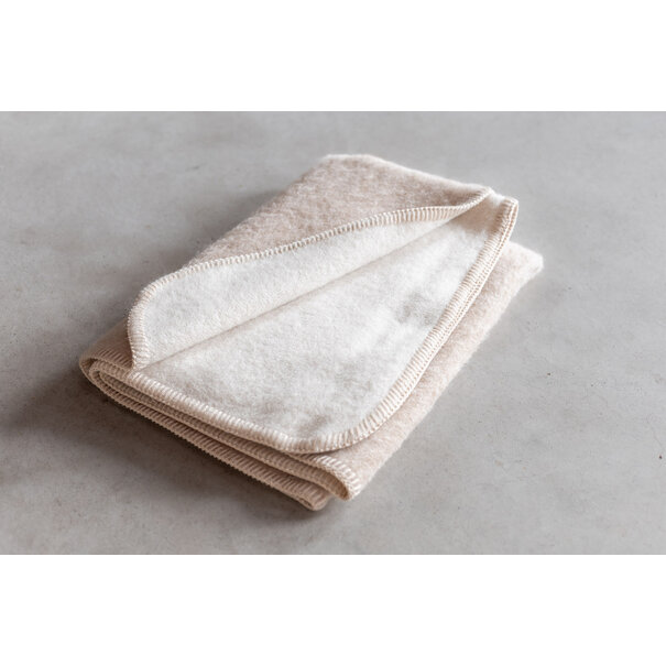 Van Buren seit 1861 Babydecke aus Alpakawolle - Beige